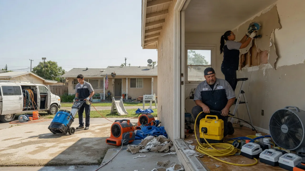 Water Damage Restoration in The Colony, TX near me